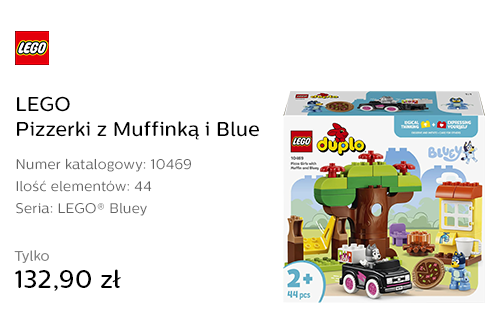 LEGO DUPLO BLUEY 10469 Pizzerki z Muffinką i Blue