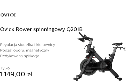 Ovicx Rower spinningowy Q201B
