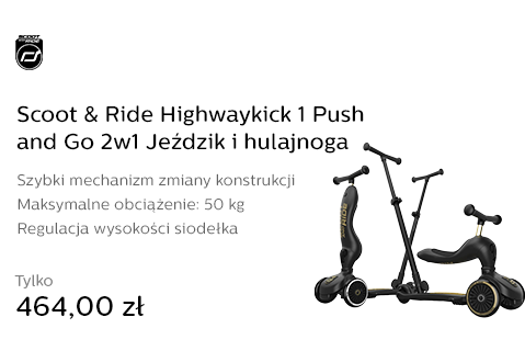 Scoot & Ride Highwaykick 1 Push and Go 2w1