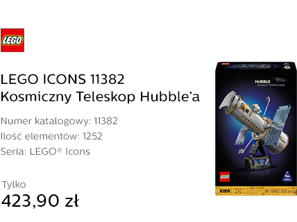 LEGO ICONS 11382 Kosmiczny Teleskop Hubble’a