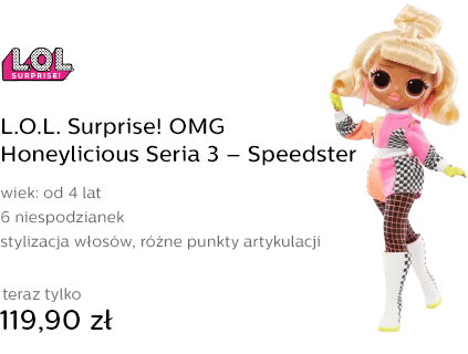 L.O.L. Surprise! OMG Honeylicious Seria 3 – Speedster