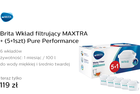 Brita Wkład filtrujący MAXTRA+ (5+1szt) Pure Performance