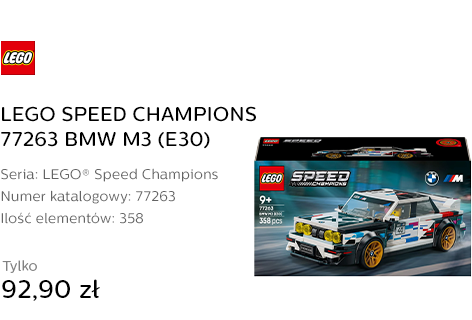 LEGO SPEED CHAMPIONS 77263 BMW M3 (E30)