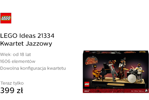 LEGO Ideas 21334 Kwartet Jazzowy