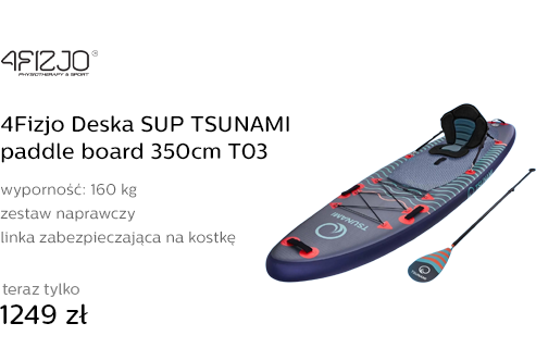 4Fizjo Deska SUP TSUNAMI paddle board 350cm T03 