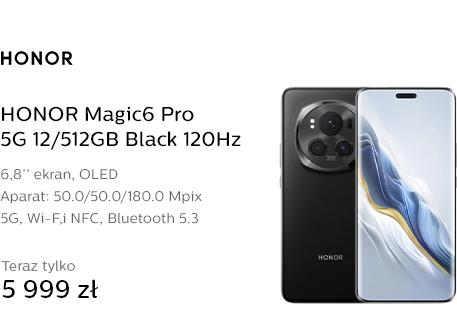 HONOR Magic6 Pro 5G 12/512GB Black 120Hz