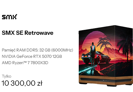 SMX SE Retrowave R7-7800X3D/32GB/1TB/RTX5070/W11x