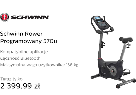 Schwinn Rower Programowany 570u