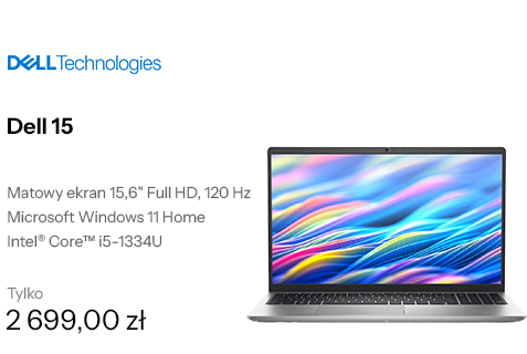 Dell 15 i5-1334U/16GB/1TB/Win11
