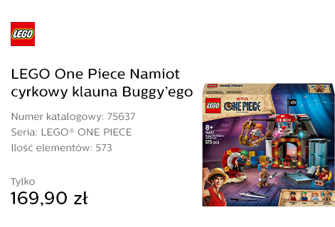 LEGO One Piece 75637 Namiot cyrkowy klauna Buggy’ego