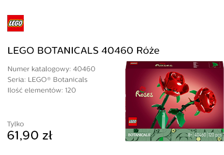 LEGO BOTANICALS 40460 Róże