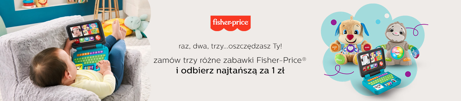Fisher-Price® - 3 za 2