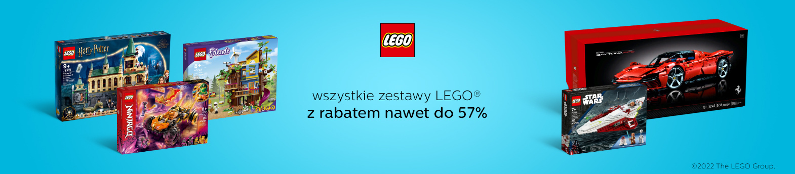 LEGO® do 57% taniej
