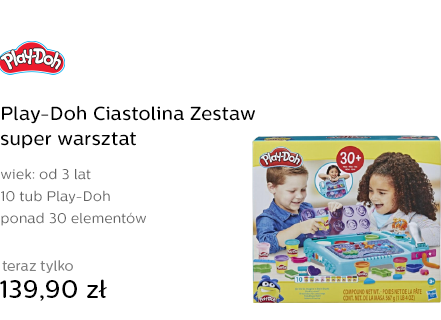 Play-Doh Ciastolina Zestaw super warsztat