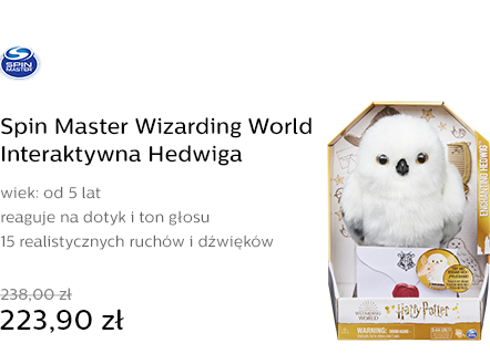 Spin Master Wizarding World Interaktywna Hedwiga