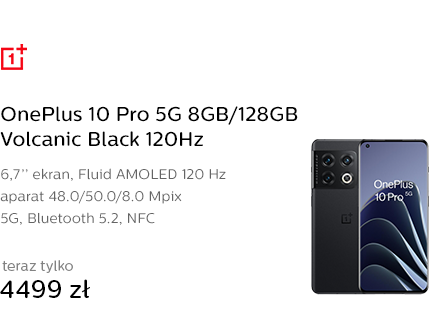 OnePlus 10 Pro 5G 8GB/128GB Volcanic Black 120Hz