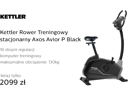 Kettler Rower Treningowy stacjonarny Axos Avior P 