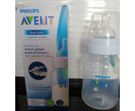 Philips Avent Butelka Anti-colic z Nakładką  260ml 1m+ - SylaKan