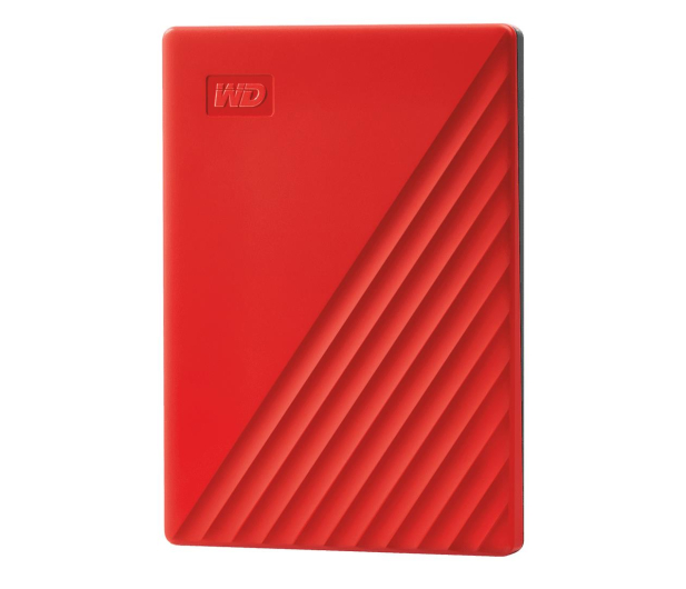 WD My Passport 2TB USB 3.2 Gen. 1 Czerwony - 530402 - zdjęcie 2