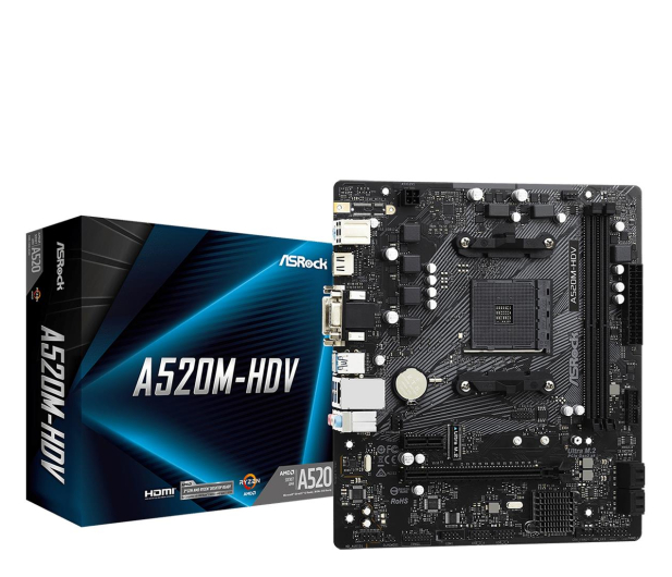 ASRock A520M-HDV - 613680 - zdjęcie 2