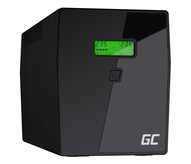 Green Cell UPS (1500VA/900W,  4x Schuko, AVR, LCD) - 546065 - zdjęcie 2