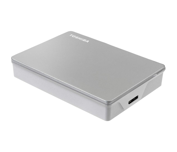Toshiba Canvio Flex 4TB USB 3.2 Gen. 1 Srebrny - 620490 - zdjęcie 2