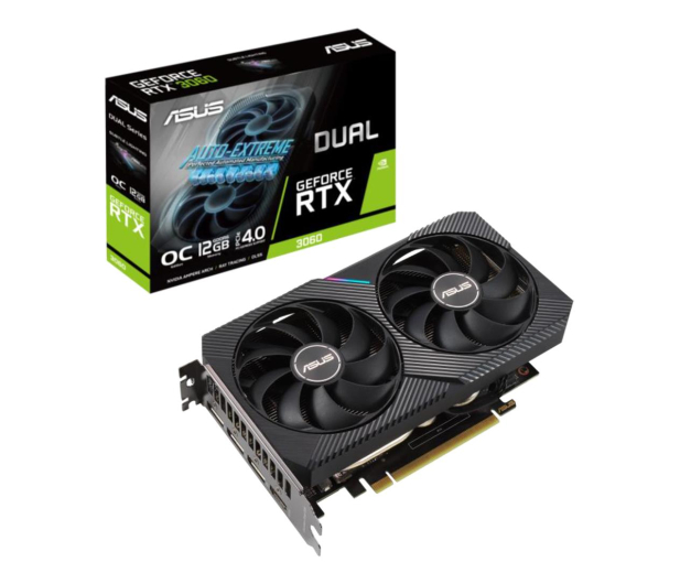 ASUS GeForce RTX 3060 DUAL OC V2 LHR 12GB GDDR6 - 662307 - zdjęcie 2