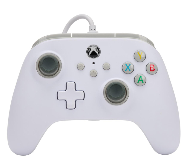 PowerA XS/PC Pad przewodowy - biały - 1081422 - zdjęcie 2