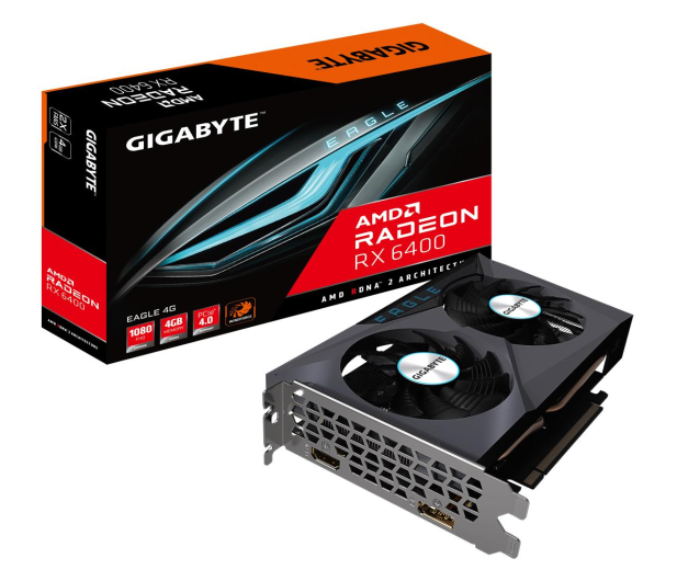 Gigabyte Radeon RX 6400 EAGLE 4GB GDDR6 - 742553 - zdjęcie 2