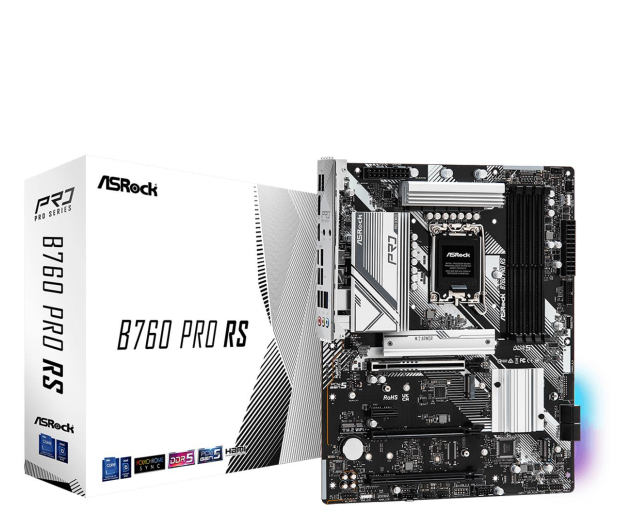 ASRock B760 Pro RS - 1107452 - zdjęcie 2