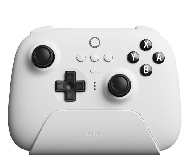 8BitDo Ultimate BT Pad PC/NS - White - 1106125 - zdjęcie 2