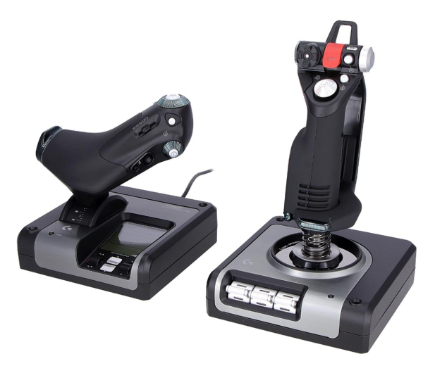 Logitech G Saitek X52 Pro Flight Control System - 341576 - zdjęcie 2