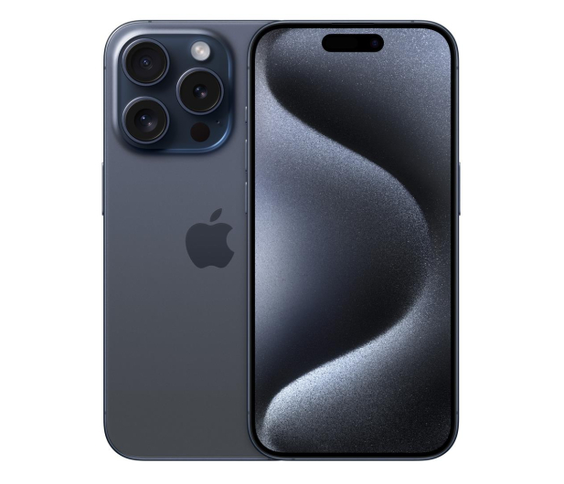 Apple iPhone 15 Pro 128GB Blue Titanium - 1180067 - zdjęcie 2