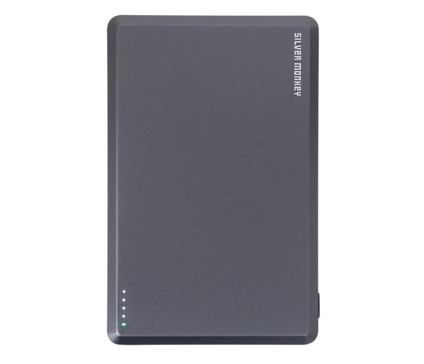 Silver Monkey Ultra Slim Powerbank MagSafe 5000mAh (gray) - 1193139 - zdjęcie 2