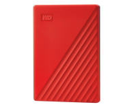 WD My Passport 2TB USB 3.2 Gen. 1 Czerwony - 530402 - zdjęcie 2