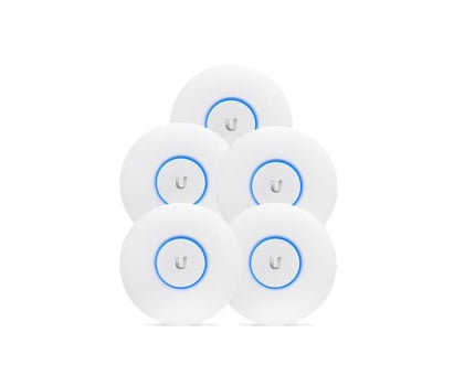 Access Point Ubiquiti UAP-AC-PRO (a/b/g/n/ac 1750Mb/s) 2,4/5GHz (5 szt.)