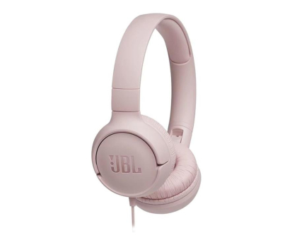 Słuchawki przewodowe JBL T500 Różowe