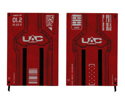 Pozostałe gadżety dla gracza Gaya Notes Doom "UAC Keycard"