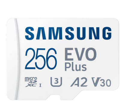 Karta pamięci microSD Samsung 256GB microSDXC EVO Plus 130MB/s (2021)