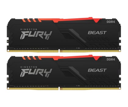Pamięć RAM DDR4 Kingston FURY 64GB (2x32GB) 3600MHz CL18 Beast RGB