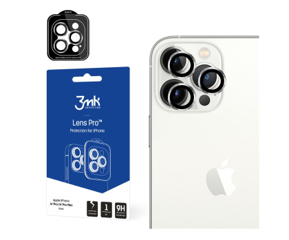 Folia / szkło na smartfon 3mk Lens Protection Pro do iPhone 14 Pro/14 Pro Max silver