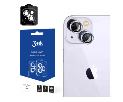 Folia / szkło na smartfon 3mk Lens Protection Pro do iPhone 14 violet