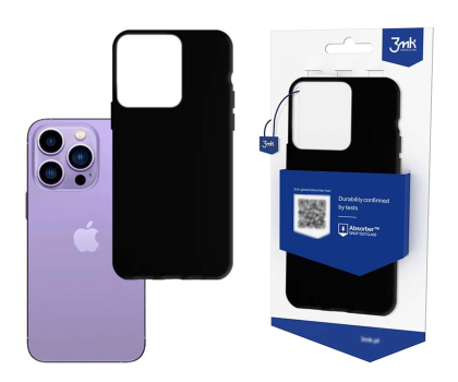 Etui / obudowa na smartfona 3mk Matt Case do iPhone 14 Pro Max czarny