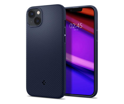 Etui / obudowa na smartfona Spigen Mag Armor do iPhone 14 Plus navy blue