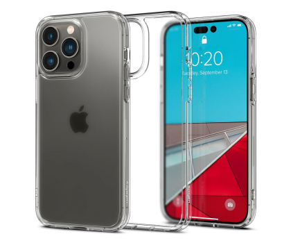 Etui / obudowa na smartfona Spigen Ultra Hybrid do iPhone 14 Pro frost clear