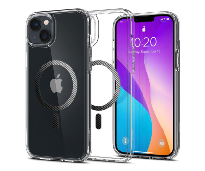 Etui / obudowa na smartfona Spigen Ultra Hybrid Mag Magsafe do iPhone 14 Plus carbon fiber