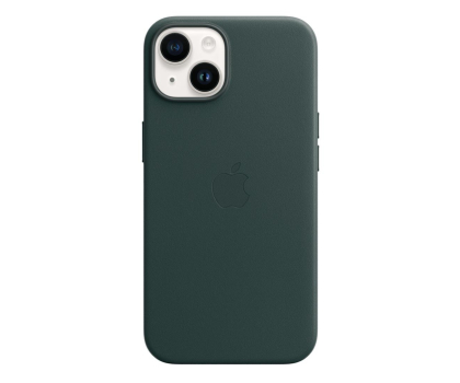 Etui / obudowa na smartfona Apple Skórzane etui z MagSafe iPhone 14 Plus zieleń