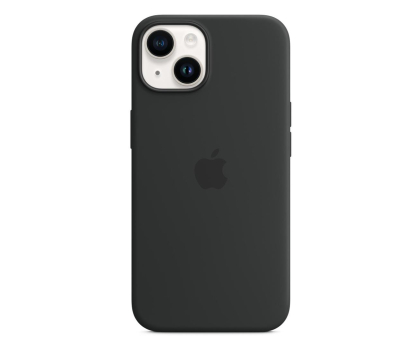Etui / obudowa na smartfona Apple Silikonowe etui z MagSafe iPhone 14 północ