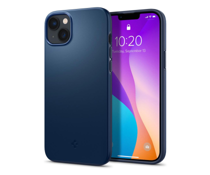 Etui / obudowa na smartfona Spigen Thin Fit do iPhone 14 Plus navy blue