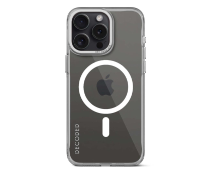 Etui / obudowa na smartfona Decoded Recycled Plastic Clear Case do iPhone 15 Pro Max transparent